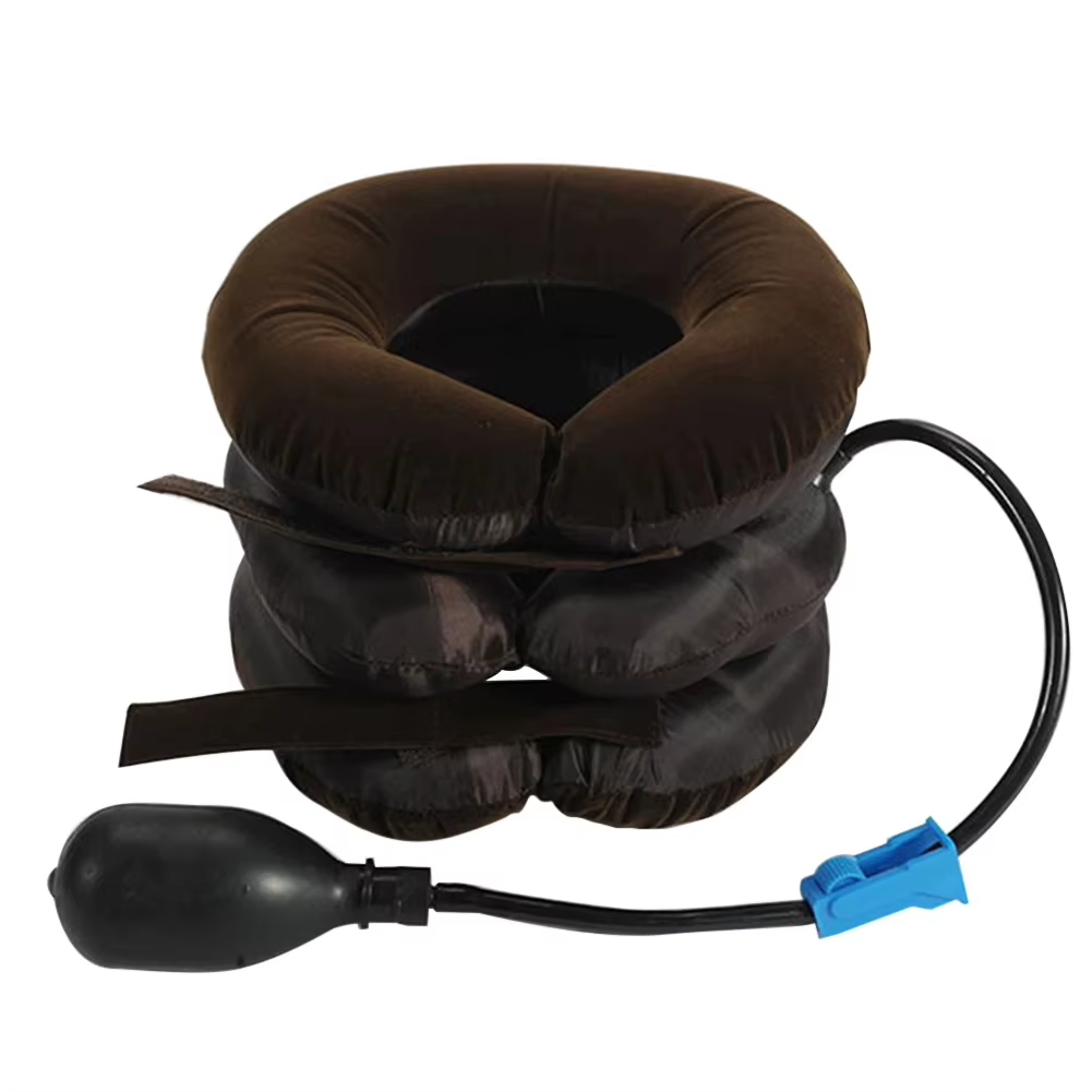 Soporte Cervical de Tracción Inflable Portátil
