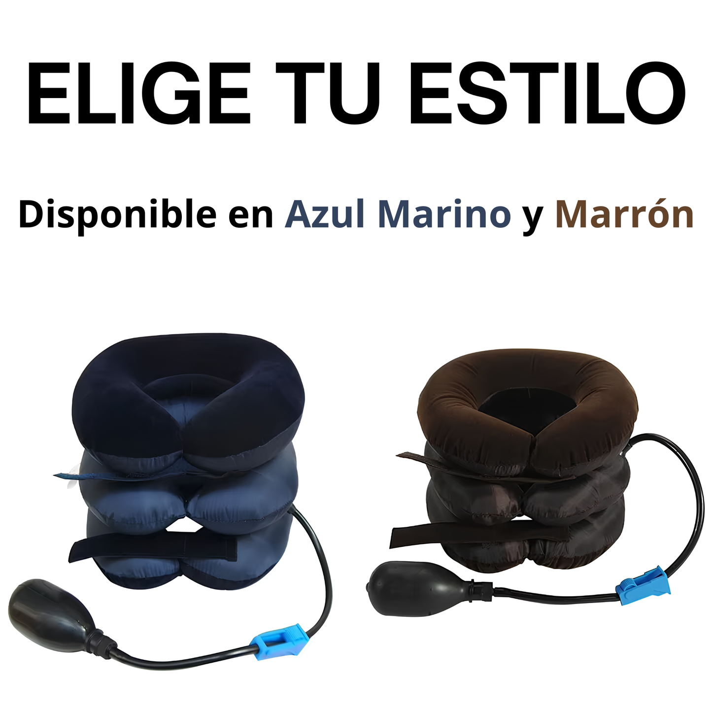 Soporte Cervical de Tracción Inflable Portátil