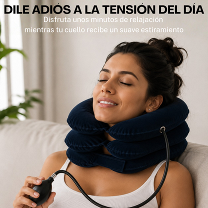 Soporte Cervical de Tracción Inflable Portátil