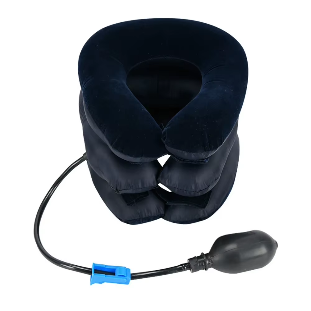 Soporte Cervical de Tracción Inflable Portátil
